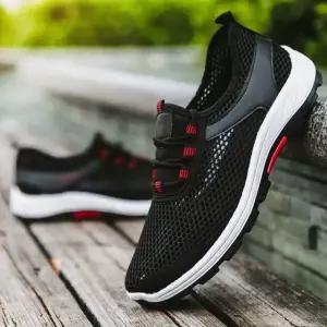 여름 메쉬 아쿠아슈즈 쿨링 슬립온 스니커즈 경량 (WFJ7G1Y)