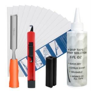 그립 교체 용품 5종 세트 용액 후크칼 테이프 고무홀더 제거기