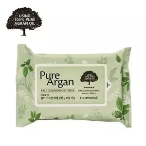 ksr 과일나라 에코에니어 아르간 리얼 클렌징 오일 티슈 20매 (WFJ7PGC)