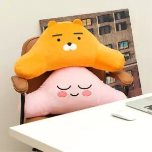 KAKAO FRIENDS 차량 사무실의자 등쿠션 2개 세트 침구