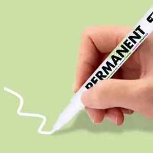 1.0mm 유성 펜 마카 페인트 12554 DD 화이트 마커펜 마커펜 유성매직