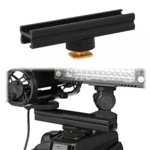 핫슈 슬라이드 바 레일 콜드슈 카메라 DSLR 방송 조명 W7EA62C