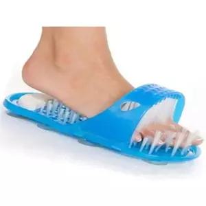 풋케어슬리퍼 각질제거 욕실화 발브러쉬 W4C2077