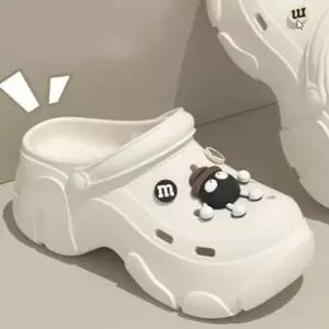 키높이 하이힐 신발 세련된 여성용 에어홀 샌들 (WFK5YQI)