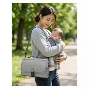 유모차스트랩 브로든컴기저귀가방크로스백 기저귀파우치 기저귀매트 걸이식유모차가방 기저귀가방추천