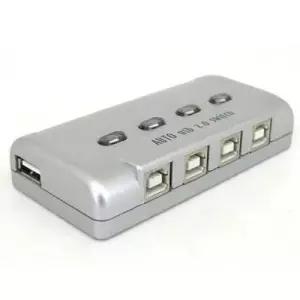 Coms USB 공유기 4대1 수동 스위치 및 프로그램 전 W76C9B4