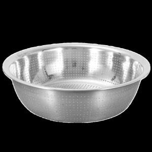 50cm 소쿠리 작은 업소용 대형 뜰채 싱크대야 쌀세척 외경62cm 야채 18cm 스텐 튀김 65cm