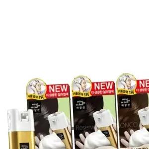 쿨샵 간편염색 미쟝센 칼라염색약 쉽고빠른 거품염색 새치전용 버블염색약