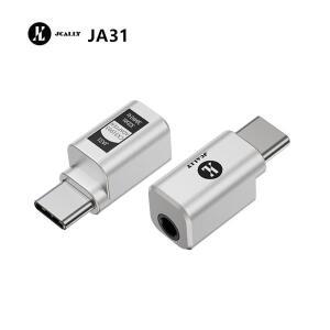 JCALLY JA31 디지털 오디오 C타단자-3.5mm 휴대용 미니 어댑터 DAC CX3193 전화 헤드폰