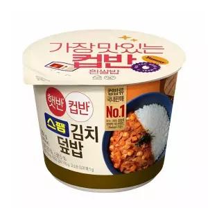 즉석밥 컵반 스팸김치덮밥 251g x12개 컵반 컵밥