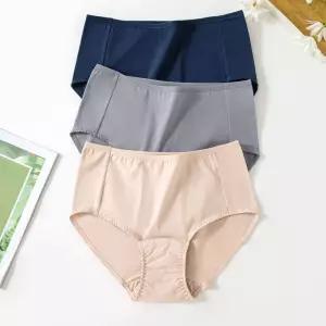 모든GO 시크릿 안심 요실금팬티 3매세트 순면 속옷 슬림핏 4중흡수층 방수 엄마선물