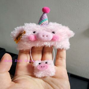 몽테조이 Dula 인형 옷 드레스 러브 핑크 돼지 세트 스커트 Ob11 gsc 액세서리