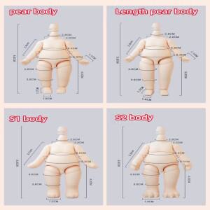 몽테조이  YMY 인형 고양이 손 동물 체지방 몸 꼬리 Ob11 바디 조인트 Gsc 헤드 1/12bjdObitsu 11 소년 소