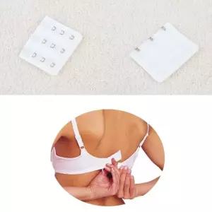 브라끈 일반형 연장후크 브래지어 3단-흰색 브레지어후크 (WFK9LQ5)