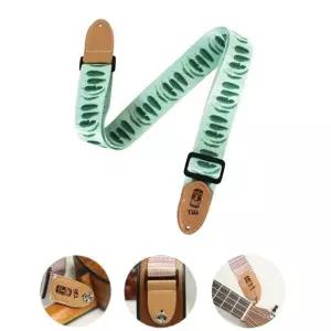 우쿠렐레스트랩 우쿨렐레 스트랩 그린나뭇잎 우쿨렐레멜빵 (WFK9LPS)