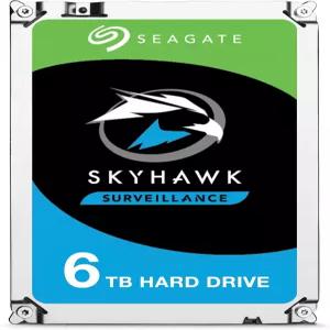 Seagate Skyhawk 6TB 감시 내장 하드 드라이브 HDD - 상태 관리 DVR NVR 카메라 시스템용 3.5인치 SATA
