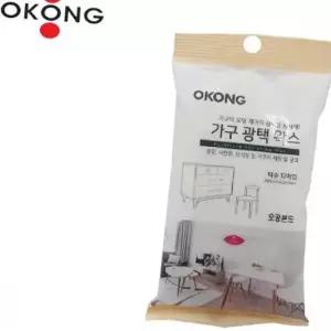 광택제 bns 오공 가구 광택 왁스 티슈 12매입 포리왁스/가구광택/광택제/상아광택/악기광택/광약/콤파운드