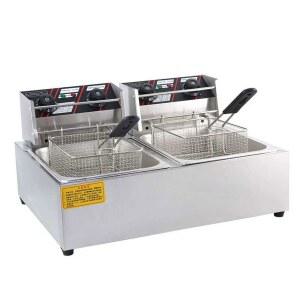 돈 도넛츠 듀얼 핫도그 튀김기 전기 10L 통닭 닭 트럭