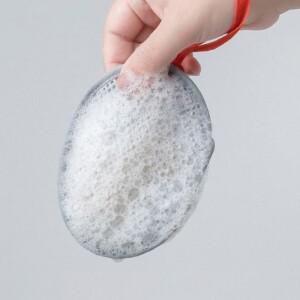 라포식 목욕 클렌징 거품망 양면 비누 주머니 바디 각질 제거 스크러버 스펀지 욕실 메쉬