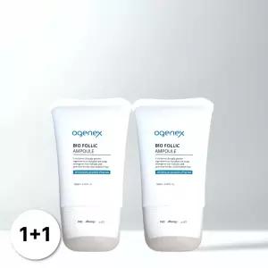 [1+1] 오제닉스 바이오플리 앰플 두피 홈케어 100ml 2개