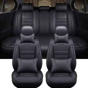 VW 골프 Passat CC Touran Phaeton T-ROC 자동차 액세서리 용 풀 커버리지 카시트