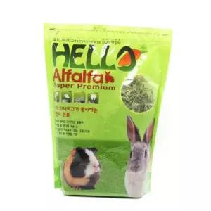 건초 bns Hello 알팔파 토끼 기니피그 먹이 건초류/어린토끼/간식/사료/건초/소동물먹이 500G