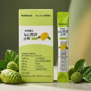 노니 숙취해소 젤리 스틱 망고맛 숙취해소제 총 30포