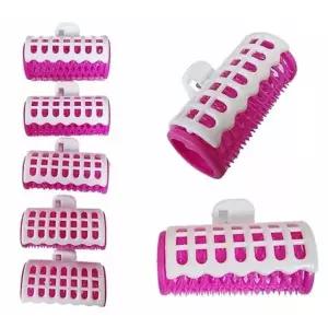 헤어집게롤 10개 집게헤어롤 인파우치 헤어스타일셋팅