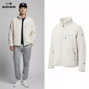 [백화점 정품] 아이더 플리스 후리스 출고] 남자 에시앙 윈드 스토퍼 자켓 오트밀 그레이 털 뽀글이 방풍