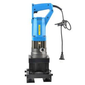 전동 앵글 절단기 스틸 가공 프레스기 JP 60 펀칭기 모따기 컷터 천공 커팅 머신