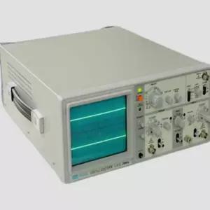 오실로스코프 아날로그 듀얼 측정기 주파수 휴대용 샘플링 발생기 스크린 입력