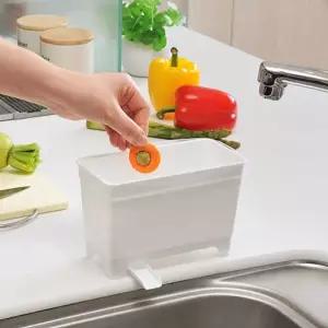 물기제거 배수기능 싱크대 미니 음식물쓰레기통 음식물쓰레기