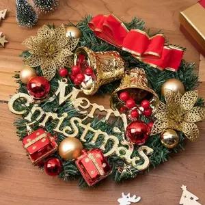 리스 트리 원형 꾸미기 크리스마스 소품