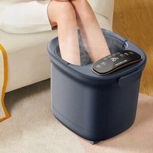 전기 온열 족욕기 진동 발 및 종아리 족욕 스파 버블 서핑 마사지로 휴식과 이완을 위한 족욕기