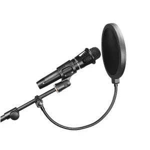 마이크 플렉시블 팝스크린 팝필터 구즈넥 거치대 스탠드 카메라 커버