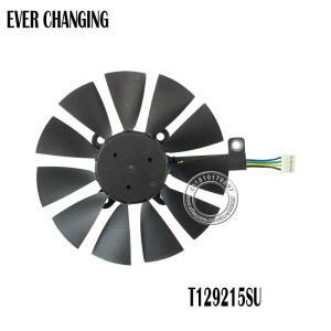 Everflow 87MM T129215SU 4 핀 0.50A 냉각 팬 GTX 980 Ti 1050 RX 480 470 그래픽 카드 쿨러