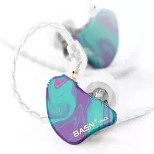 오디오 애호가 탈착식 케이블을 갖춘 리치 베이스 하이파이 스테레오 IEM 이어폰을 BASN MMCX 트리플