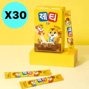 제티 초코 스틱 분말 가루 핫초코 코코아 20개입 X 30