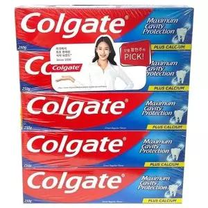 (세계1등치약) 콜게이트 그레이트 레귤러 치약 250g x 5 (WFK9A0E)