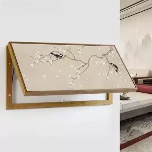 동양화 액자 거실 인테리어 벽걸이 산수화 사무실 돈들어오는 현관 그림 레트로 장식 포스터