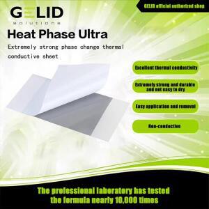 GELID HeatPhase Ultra 8.5W/mk GPU CPU 노트북 냉각 열 실리콘 패드 용 솔리드 그리스 위상 변화