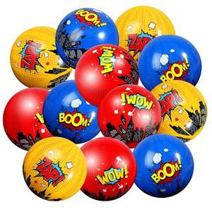 12팩 스파이더 비치볼 생일 장식, 7.87인치 블루 레드 옐로우 히어로 풍선 벌크 시티 빌딩 여름 수영장 파티 용품 선물 선호