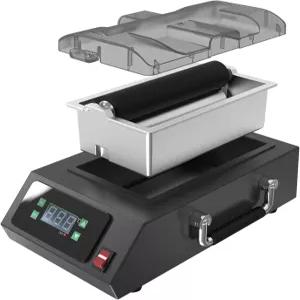 XCMAN 알파인 노르딕 XC 스키 디지털 롤러 왁싱 기계 분리형 왁스 트레이 더블 폭 150mm