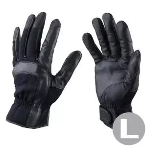 카메라장갑 촬영용장갑 레더 글러브 KH-55LB 블랙 L (WFJ7XOU)