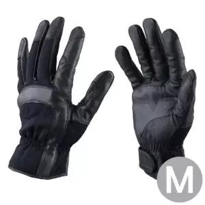 카메라장갑 KH-55MB M 글러브 촬영용장갑 블랙 레더 (WFJ7XOT)