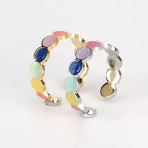 비비드 컬러 반지 스마일 반지 레이어드반지 비비드컬러반지 스마일반지