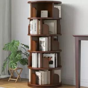 회전책장 조립식 모던 와이드 돌아가는 회전책꽂이