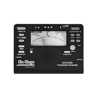 온스테이지 GTA7000 크로매틱 튜너/메트로놈/톤 생성기