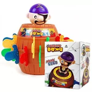 해적 선장 룰렛 보드 게임 - 아슬아슬 복불복/어린이/초등/저학년/학생/모임/MT/술자리/가정/유치원