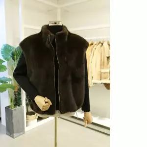 [대구백화점] [오픈클로젯]차이나카라밍크집업베스트(DO25CVT790BR)